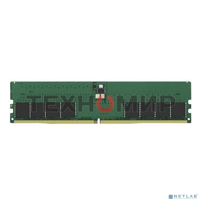 Оперативная память Kingston ValueRAM, DDR5, 32GB (1x32GB), 5600MHz, CL46, DIMM