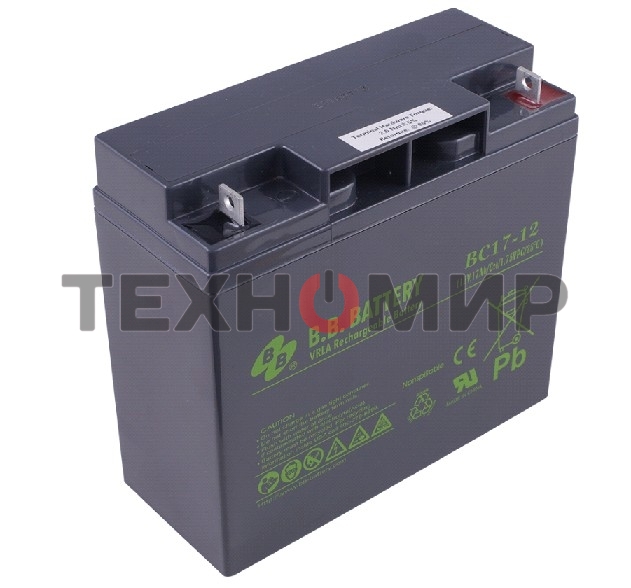 Батарея для ИБП B.B. Battery BC 17-12 (12V 17Ah)