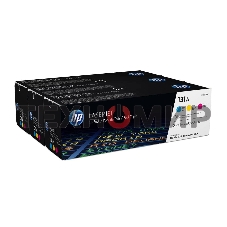 Картридж лазерный комплект HP 131A U0SL1AM голубой/пурпурный/желтый для HP LJ Pro 200/Color M251/M251n/M25 (3 х 1800 стр.)