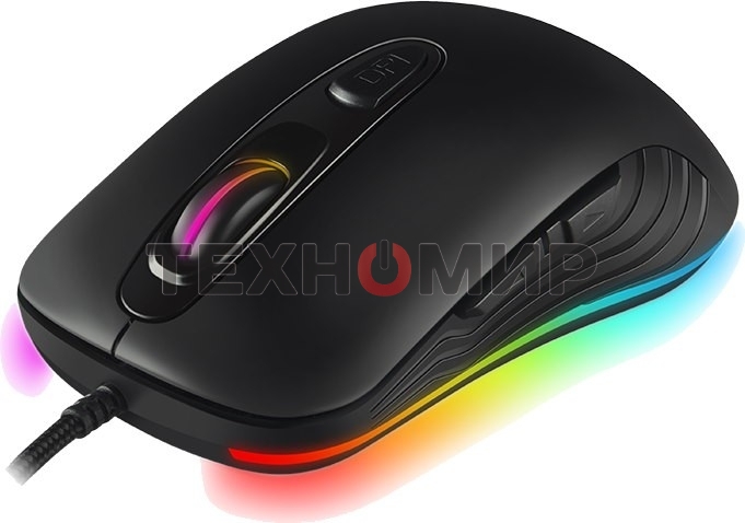 Мышь проводная SVEN RX-G820 черный, 4800 dpi, USB, кнопки - 6