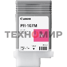 Картридж струйный Canon PFI-107M (6707B001) пурпурный (130 мл) для Canon iP F680/685/780/785