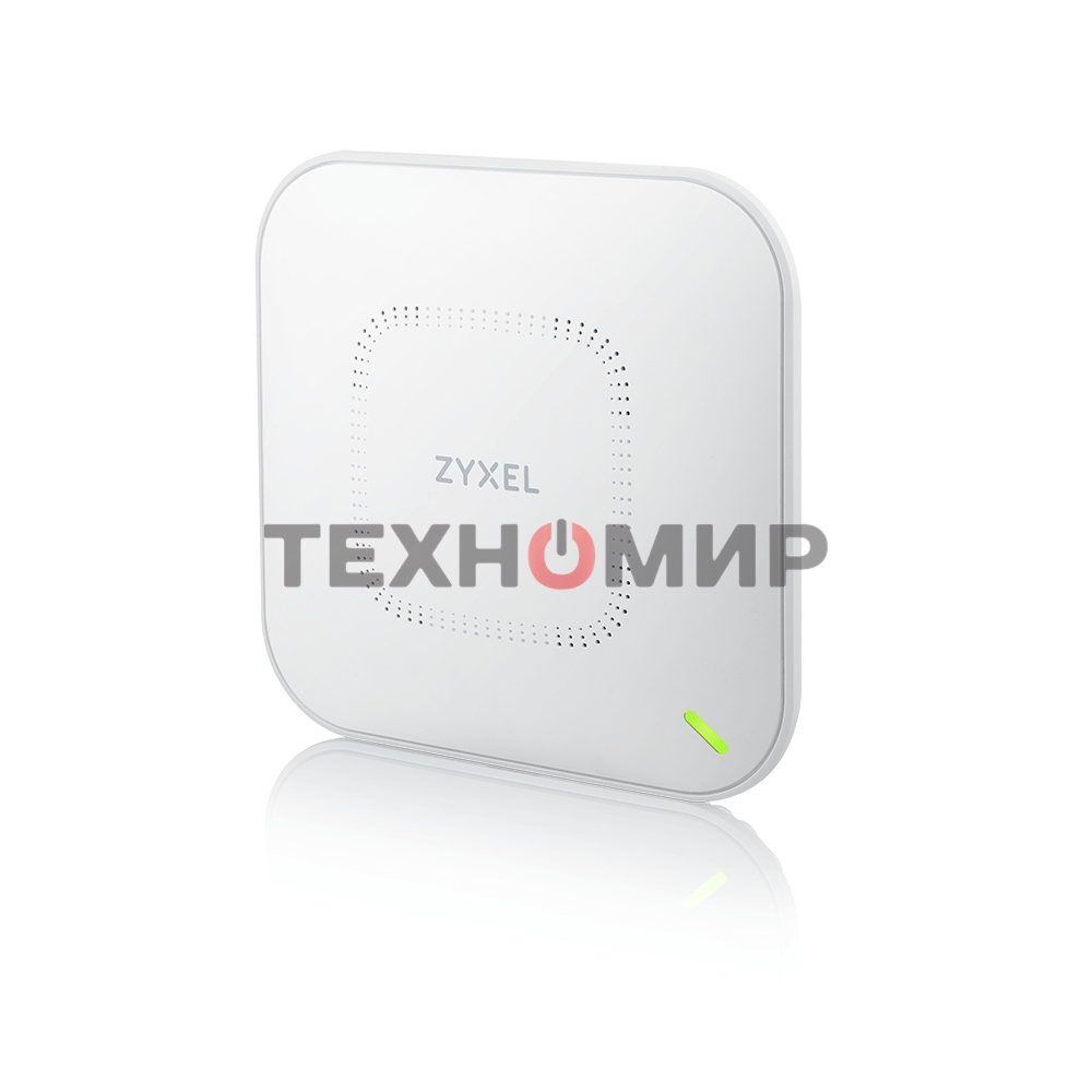 Гибридная точка доступа Zyxel NebulaFlex Pro WAX650S, W-Fi 6, 802.11a/b/g/n/ac/ax (2,4 и 5 ГГц), MU-MIMO, Smart Antenna, внутренние антенны 4x4, до 1200+2400 Мбит/с, 1xLAN 5GE, 1xLAN GE, PoE, защита о