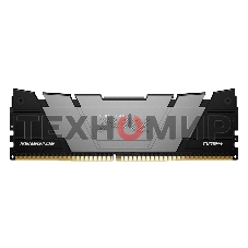 Оперативная память Kingston Fury Renegade, DDR4, 128Gb (4x32Gb), 3600MHz, CL18, радиатор, черный