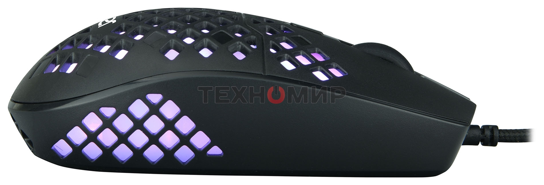 Мышь проводная Acer OMW134 черный, 3200 dpi, USB, кнопки - 6