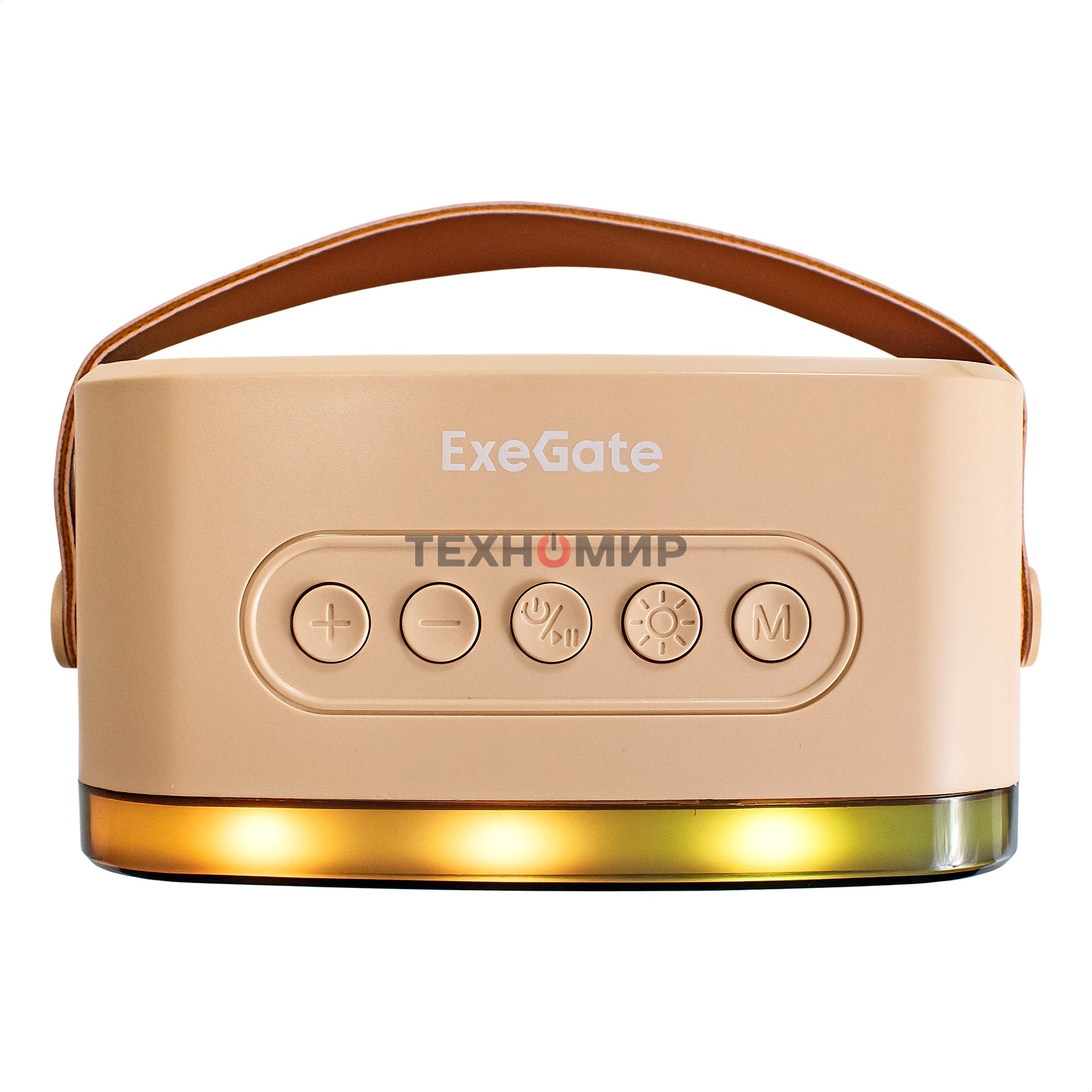 Караоке-система ExeGate Bro 330 Bluetooth 8 Вт бежевый