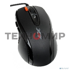 Мышь проводная A4Tech XL-750BK черный/красный, 3600 dpi, USB, кнопки - 7