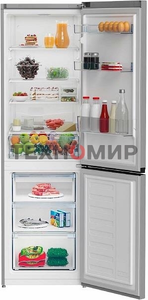 Холодильник Beko B1RCSK362G серый двухкамерный 230/113л морозилка снизу