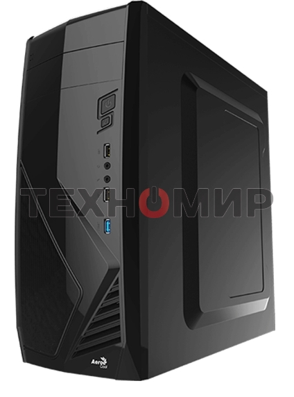 Компьютерный корпус Miditower Aerocool/Formula Cs-1102 черный ATX/micro ATX/mini ITX, USB 3.0 (без БП) 58133