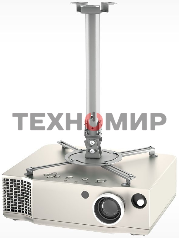 Кронштейн для проектора Holder PR-104-B черный макс.20кг потолочный поворот и наклон