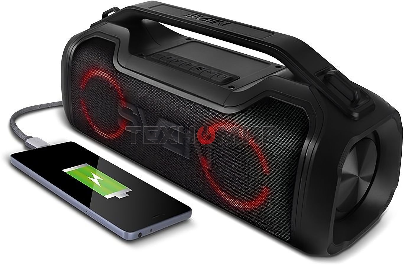 Мобильные колонки Sven PS-390 2.0 черный