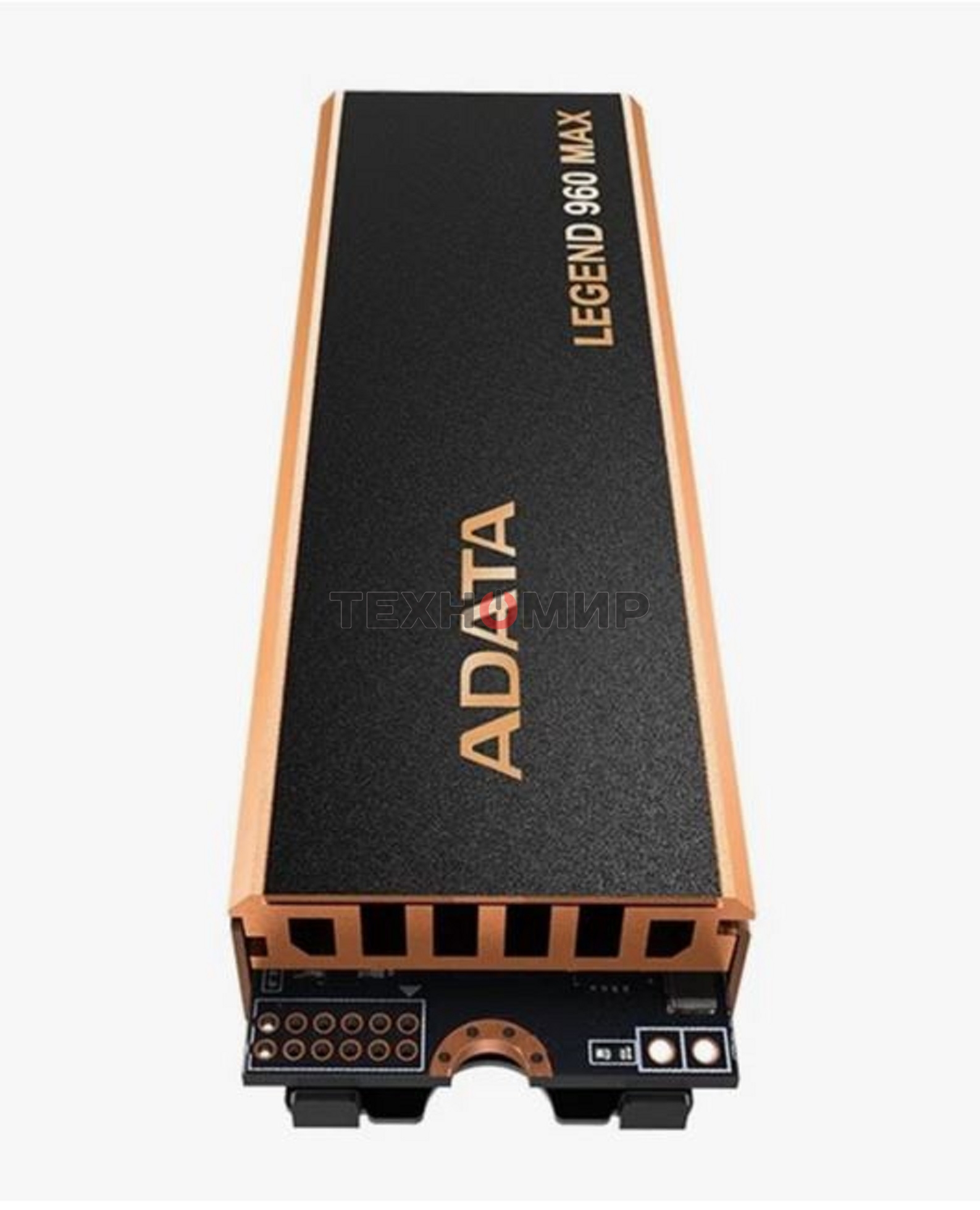 Накопитель SSD ADATA LEGEND 960 MAX, 1Tb, PCIe 4.0 x4, M.2 2280, NVMe, R/W 7400/6000, с радиатором