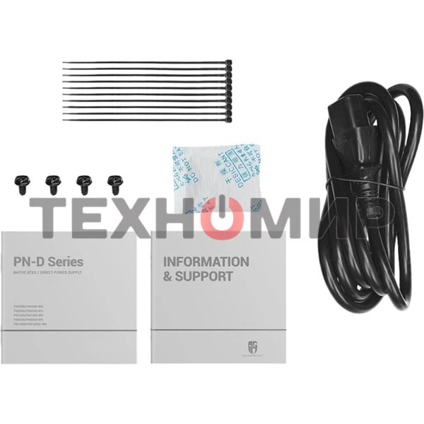 Блок питания Deepcool/GamerStorm PN750D, 750Вт, 80 PLUS Gold, 120мм, черный