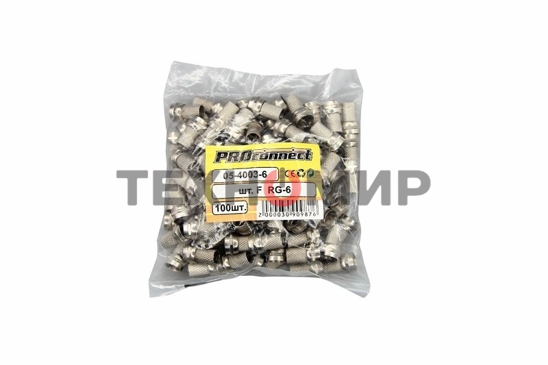 Разъем-F PROconnect RG-6