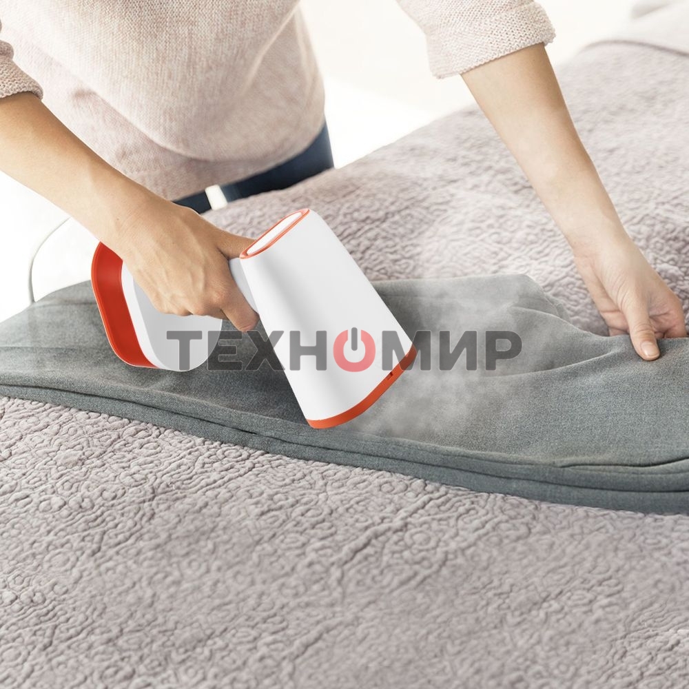 Отпариватель Kitfort КТ-984-4 оранжевый, 1600 Вт, 28 г/мин, 250 мл