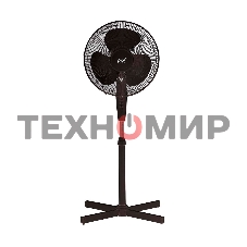 Вентилятор бытовой напольный Rix RSF-3000B, черный