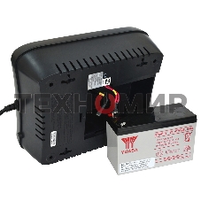 Источник бесперебойного питания Powercom Back-UPS SPIDER, Line-Interactive, LCD, AVR, 900VA/540W, Schuko, USB, black (1456263)