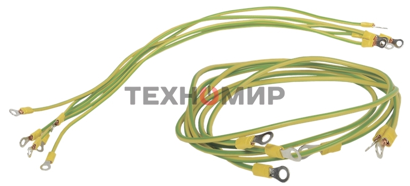 Комплект проводов заземления 50 cм - 6шт; 80 cм - 3шт ITK