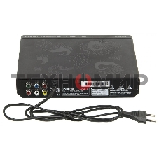 Плеер DVD Hyundai H-DVD120 черный ПДУ