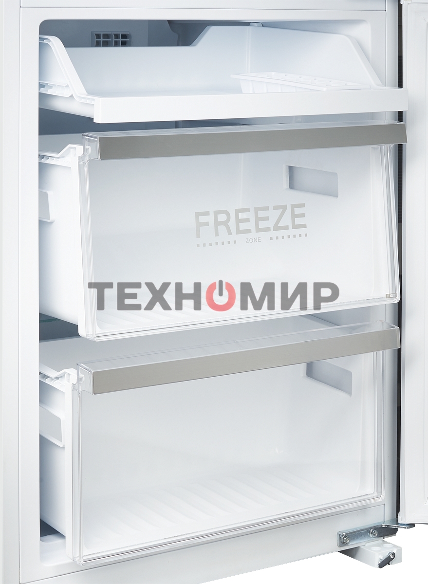 Встраиваемый холодильник Kuppersberg NBM 17863, Габариты(ВхШхГ):178.5x54x54,5; Перенавешиваемые двери, Класс энергопотребления А++ (222 кВт/ч), No-frost, 182л/59л, Уровень шума: 41 Дб