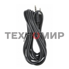 Кабель аудио Ningbo JAAC002-3 Jack 3.5 (m)/Jack 3.5 (m) 3м. черный