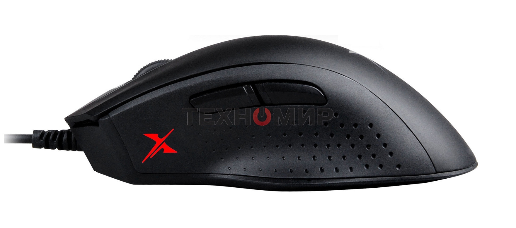 Мышь проводная A4Tech Bloody X5 Pro черный, 16000 dpi, USB, кнопки - 9