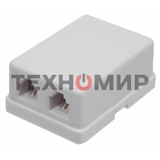 Модуль TWT (TWT-SA2-WH) Настенная коробка 2 порт. для Keystone