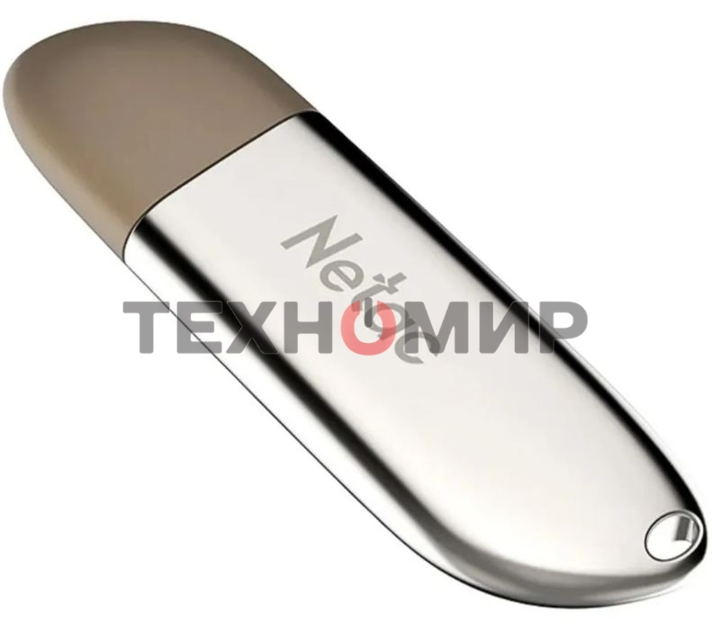 Флешка USB Netac U352 (NT03U352N-032G-20PN), 32Gb, USB 2.0, R/W 50/15, серебристый