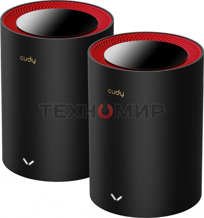 Бесшовный Mesh роутер Cudy M3000(2-PACK) AX3000 10/100/1000/2500BASE-T, белый (упак.:2шт)