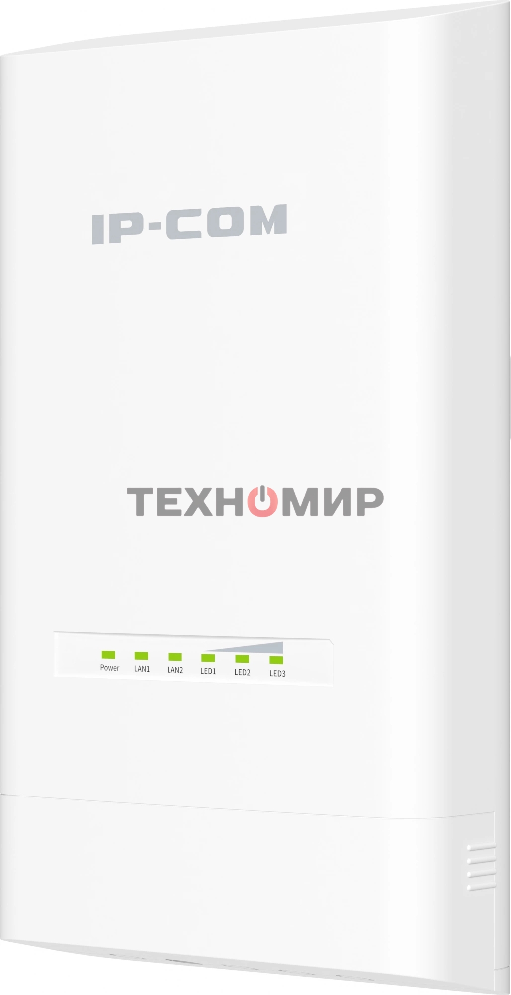 Наружная точка доступа IP-COM CPE12, 5 ГГц, до 867 Мбит/с, IP65, 1х12dbi, PoE, 2х1 Гбит/с, молниезащита 6000В