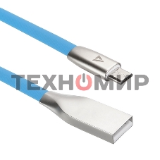 Кабель USB ACD-Infinity MicroUSB - USB-A TPE, 1.2м, синий