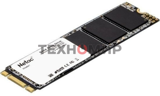 Накопитель SSD Netac N535N, 2Tb, M.2 2280, SATA-III, R/W 545/500