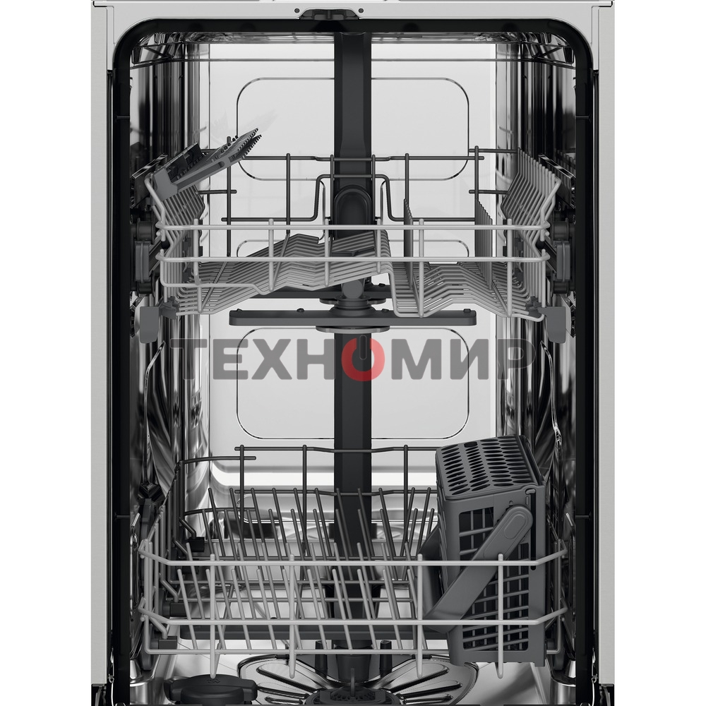 Встраиваемая посудомоечная машина Electrolux EEA22100L, черный, 44.6 см, 9 компл., 47 дБ, класс A+++