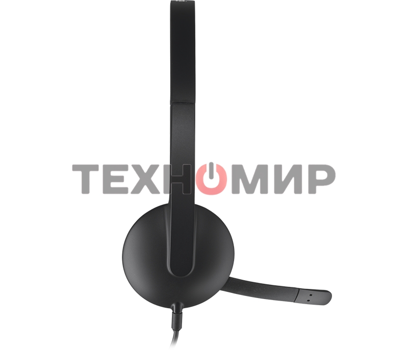 Гарнитура проводная Logitech Headset H340 USB graphite