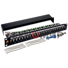Патч-панель Lanmaster LAN-PPL24S5E 19