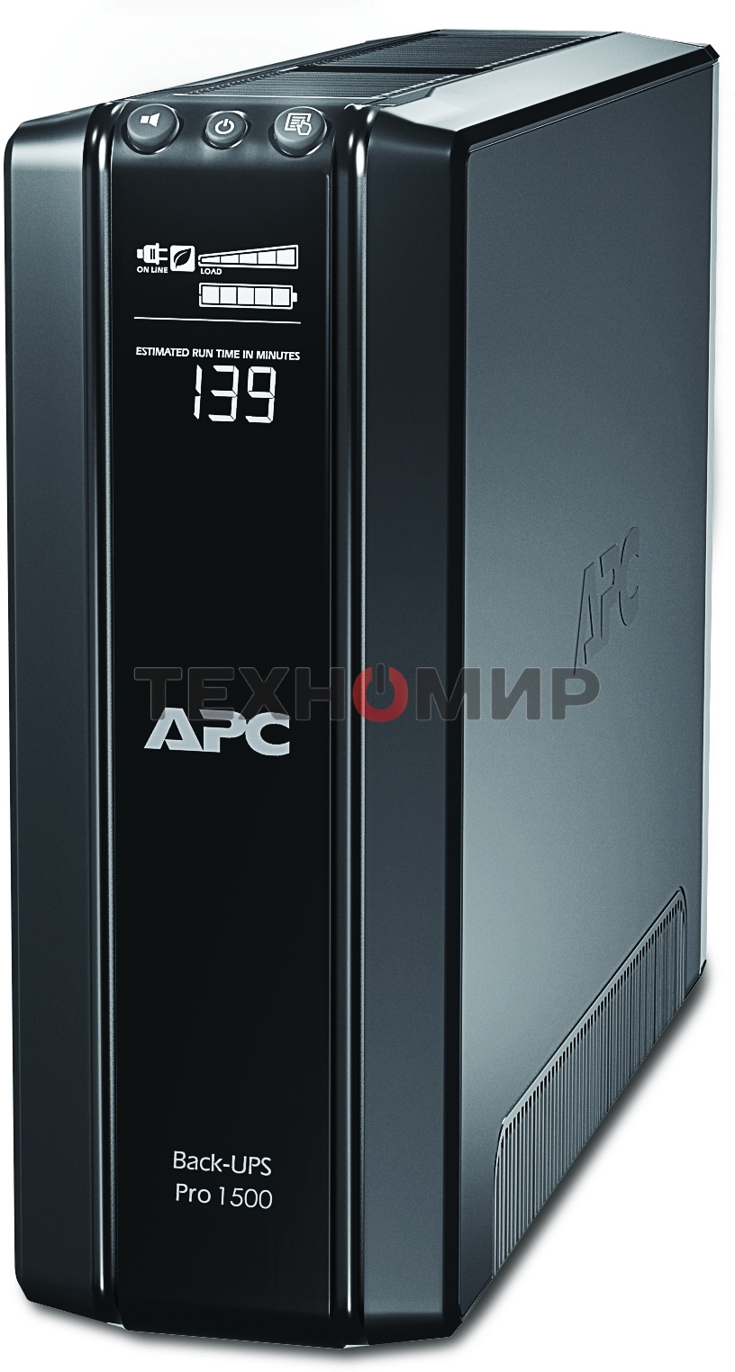 Источник бесперебойного питания APC Back-UPS Pro BR1500GI 865Вт 1500ВА черный
