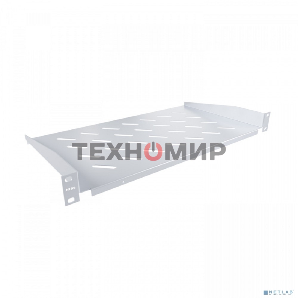 Полка стационарная NTSS NTSS-FF-250 1U нагр.:20кг. 19