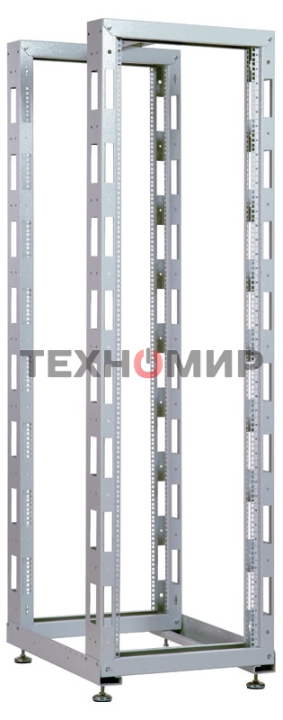 Стойка телеком. универсальная ЦМО! 42U двухрамная (СТК-42.2) (1 коробка)