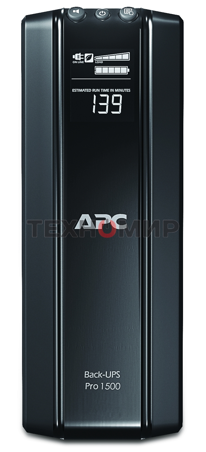 Источник бесперебойного питания APC Back-UPS Pro BR1500GI 865Вт 1500ВА черный