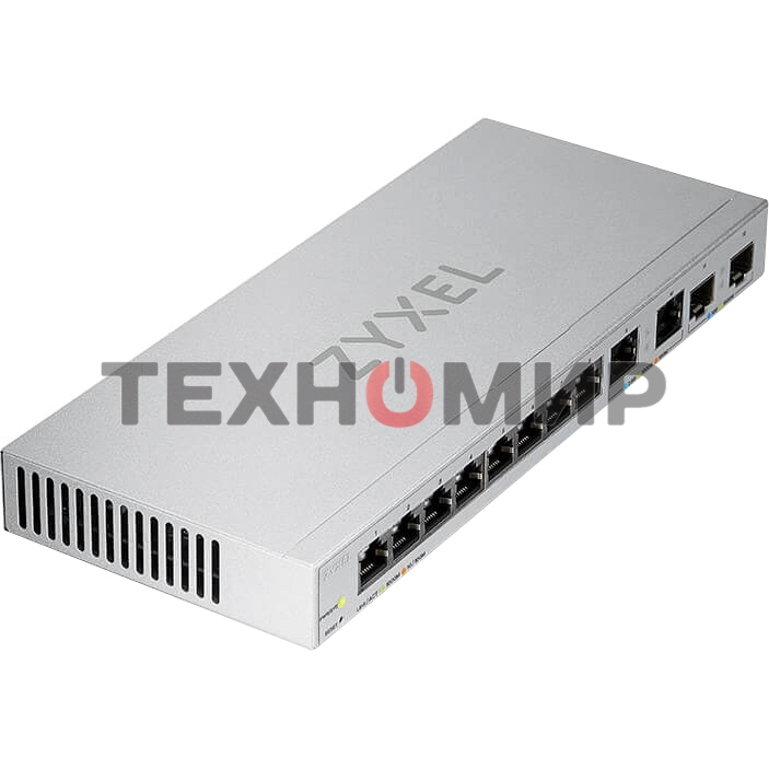 Коммутатор Zyxel XGS1210-12-ZZ0102F 8x1 Гбит/с 2x2.5 Гбит/с 2SFP+ управляемый