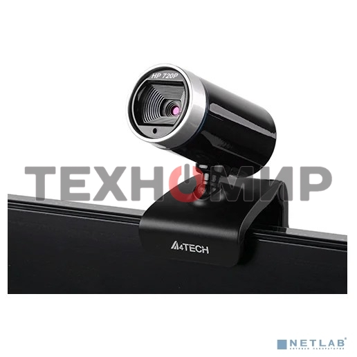 Веб-камера A4Tech PK-910P 1280x720, 30 кадр/с, USB Type-A, микрофон, универсальное крепление