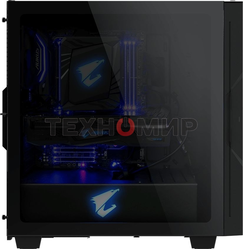 Компьютерный корпус Gigabyte AORUS С300 Gb-AC300G черный без БП ATX 4x120мм 4x140мм 2xUSB 3.0 audio bott PSU