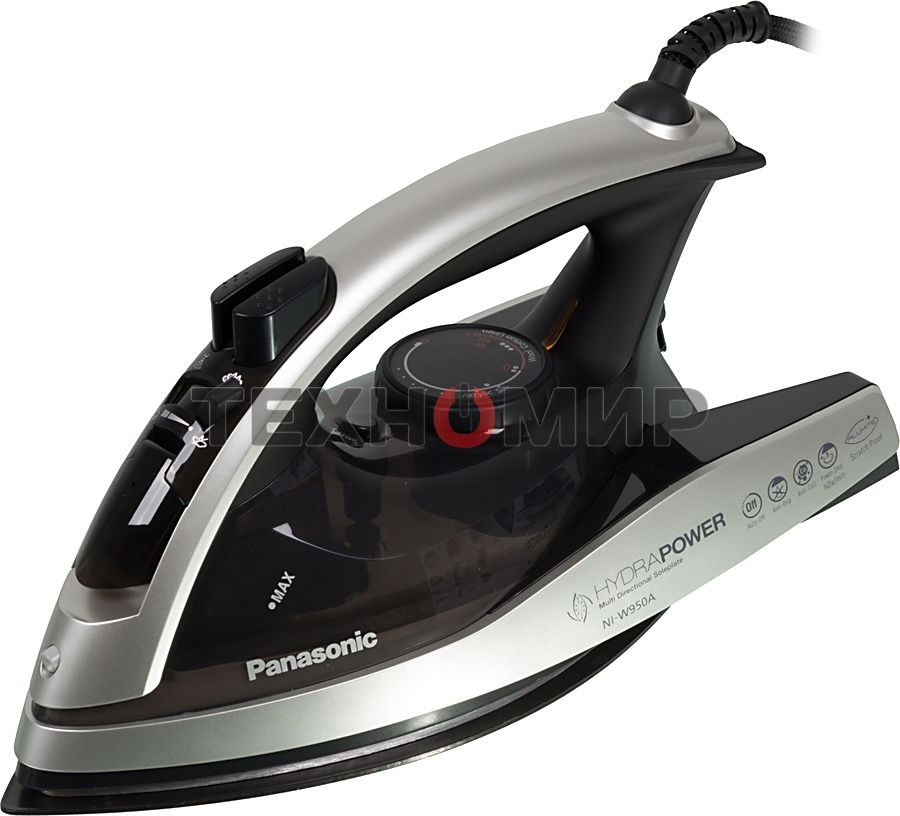 Утюг Panasonic NI-W950ALTW 2400 Вт черный