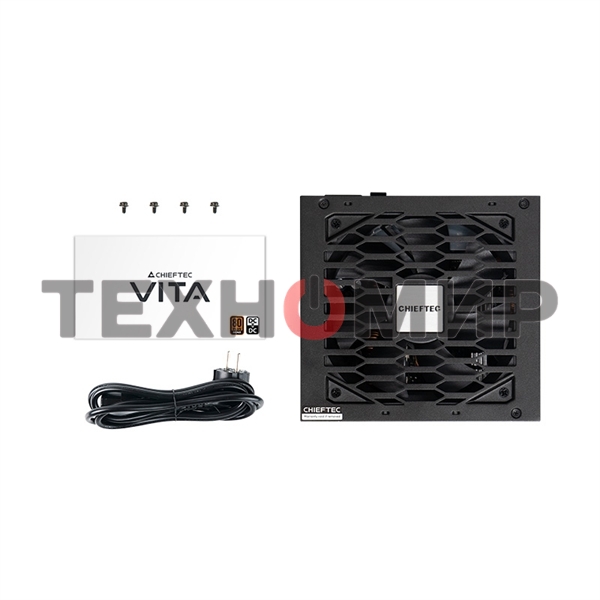 Блок питания, Chieftec, Vita BPX-850S, 850Вт, 80 PLUS Bronze, 120мм, черный