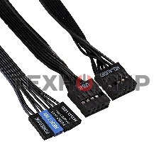 Компьютерный корпус Minitower ExeGate EX286424RUS BA-309-350W-8 (mATX, БП AA350 с вент. 8см, 2хUSB, HD аудио, черный)