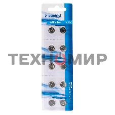 Батарейки щелочные/алкалиновые Gembird GB-LR54-10B, тип LR54(AG10), 10шт, блистер