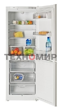 Холодильник Atlant ХМ-4712-100 белый двухкамерный 187/101л морозилка снизу