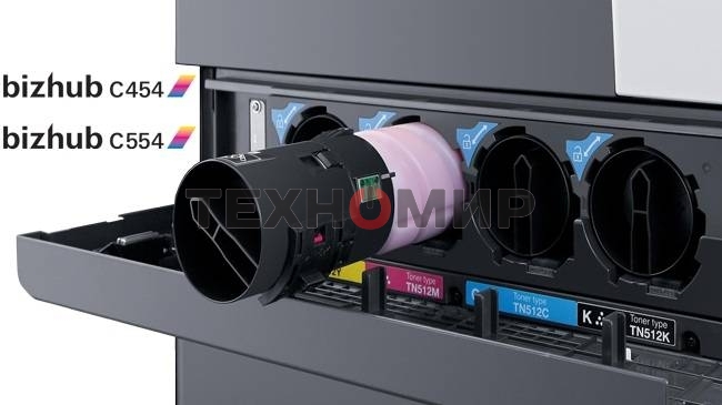 Тонер-картридж Konica-Minolta bizhub C454/554 черный TN-512K (o)