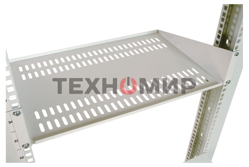 Полка стационарная ЦМО МС-20-9005 2U нагр.:15кг. 19