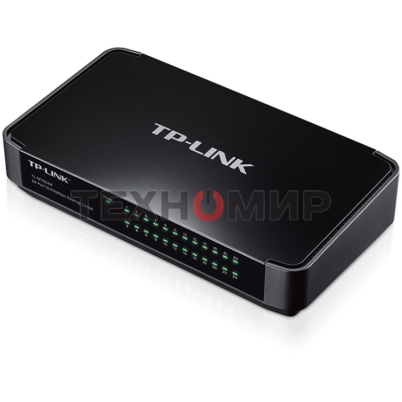 Коммутатор TP-Link Desktop Switch SMB TL-SF1024M неуправляемый настольный 24x10/100BASE-TX