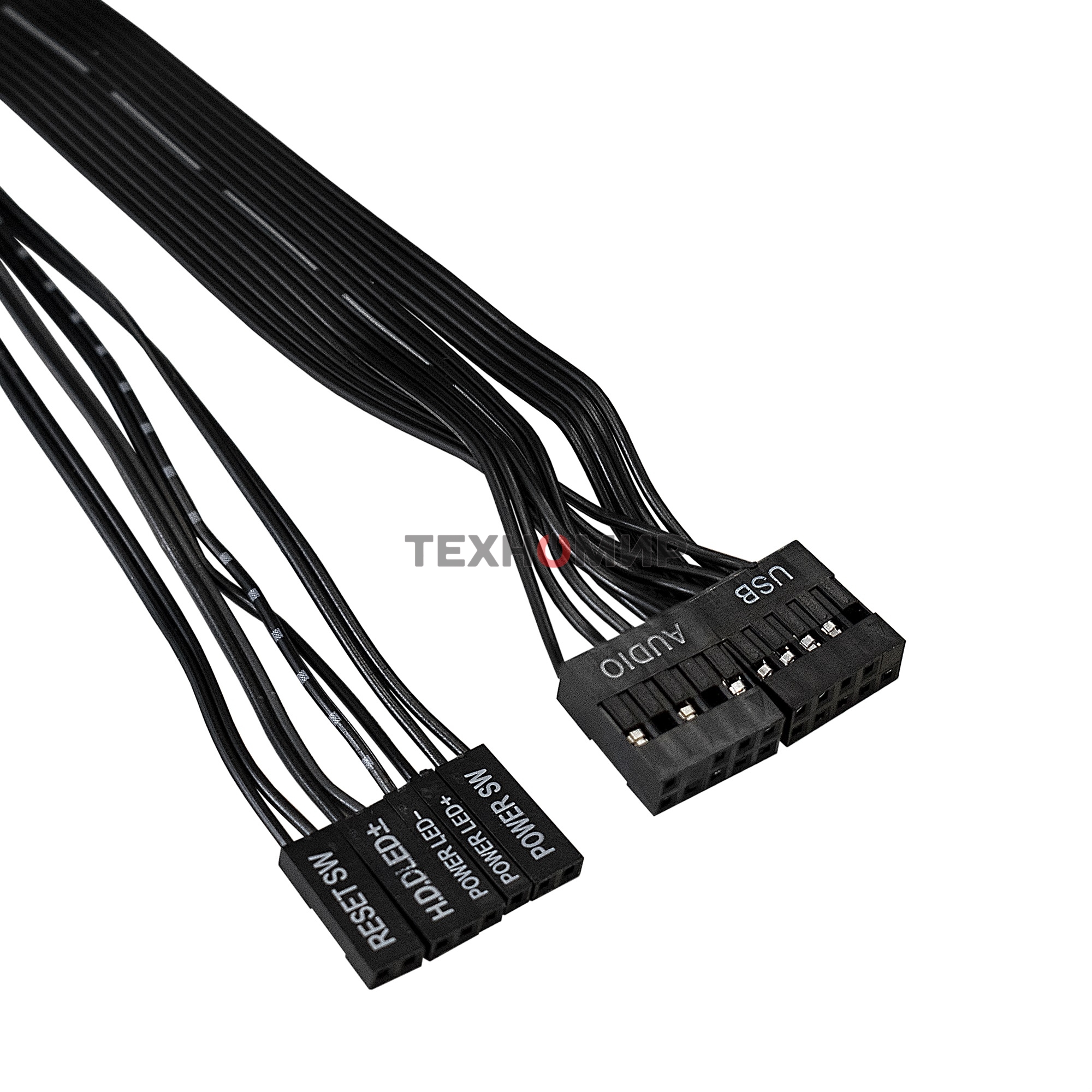 Компьютерный корпус Miditower ExeGate EX293804RUS XP-329S-XP500 (ATX, БП XP500 с вент. 12см, 2хUSB, аудио, черный)